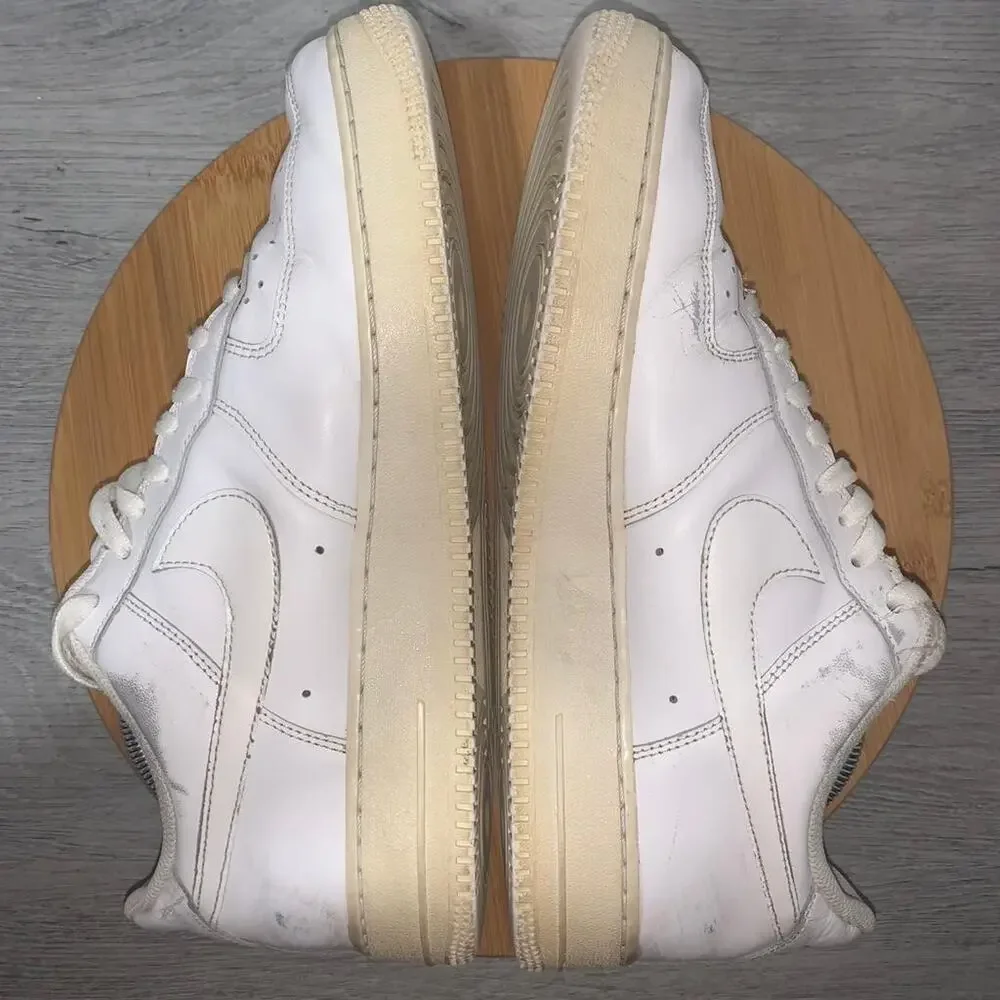 Nike Air Force One AF1 Low Men’s Size 11 Triple White Sneaker Shoes 315122-111